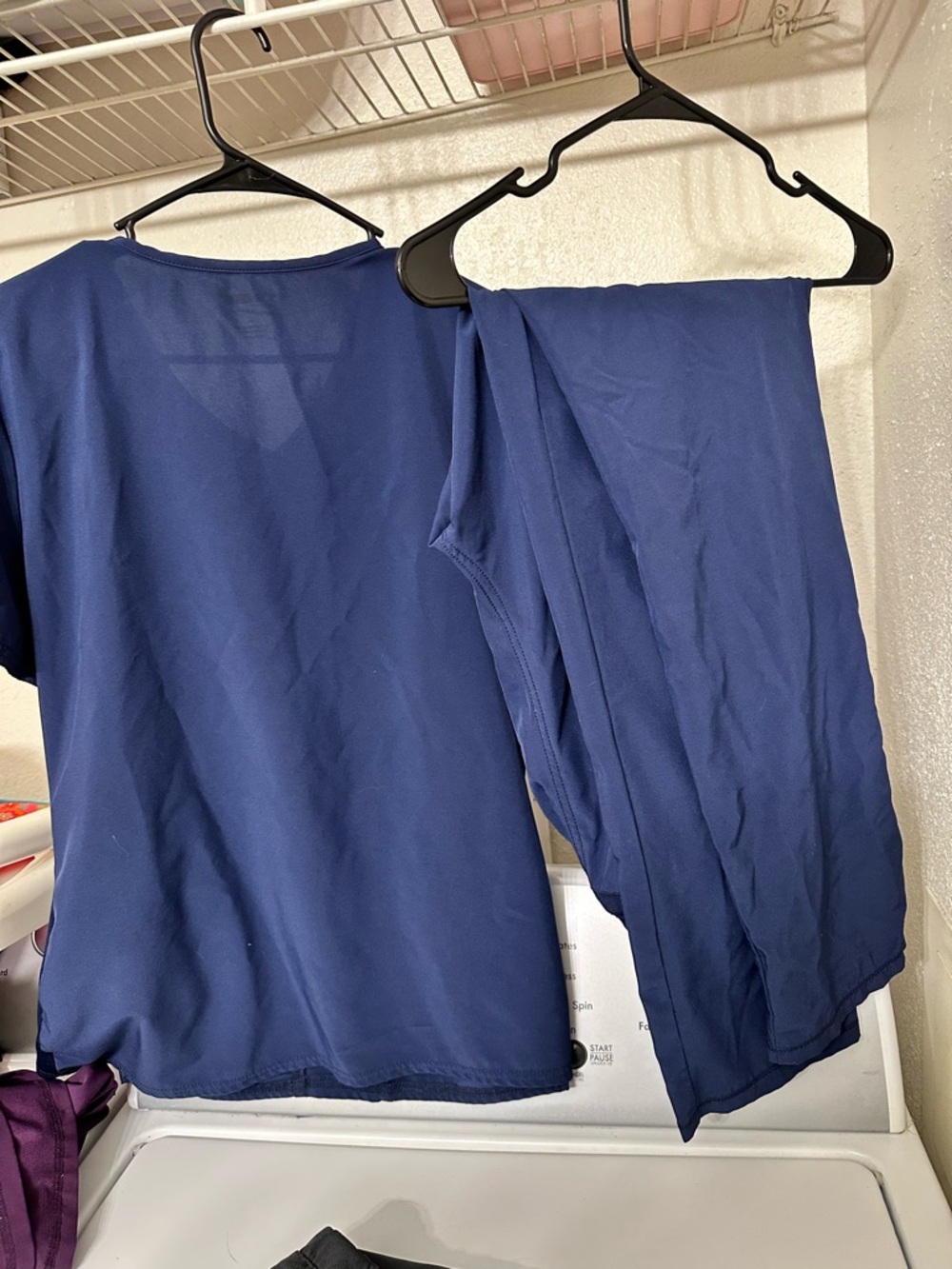 Scrubstar Navy Blue Scrub Set - Picture 2 of 4